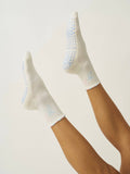 Ribbon Duo Petal Grip Sock, Pilates Socks