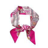 RETRO LONG TIE BAG HANDLE RIBBON SCARF_CWASC0722