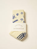Vintage Summer Grip Sock, Pilates Socks