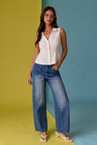 PT19590 COLLAR NECK TOP