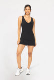 VERSATILE V-NECK ACTIVE DRESS