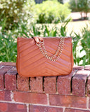 Mia Crossbody Bag Saddle VQ