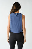 Pima Cotton Relaxed Side-Knot Tank