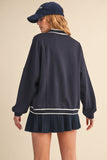 IST6168 KNIT CARDIGAN AND SKIRT SET