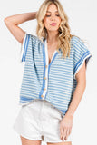 GINGHAM KNIT BUTTON UP CARDIGAN