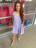 Kelsey Lavender Romper