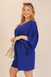 Plus Size Airflow Dolman Sleeve Romper 2