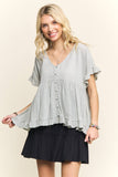 BUTTON DOWN BLOUSE - RET3497