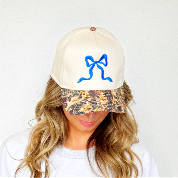 Royal Bow Camo Hat