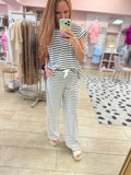 Striped Casual Pants