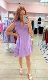 Lavender Gauze Dress