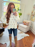 The Mandy Cream Sweater