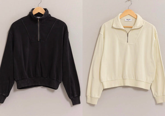 Half Zip Pullover