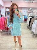 Mineral Washed Sweatshirt Dress