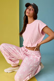 PT17889 Emma Loose Fit Bubble Hem Top