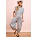 STRIPES BALLOON PANTS