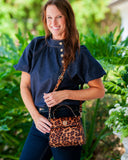 Vivienne Handbag Spotted Saddle