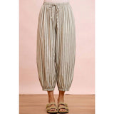 STRIPES BALLOON PANTS