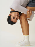 Mini Bow Petal Grip Sock [Butter], Pilates Socks