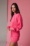 PX19073 Cozy Sweatshirt and Mini Skirt Set