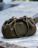 Whitley Gathered Bag Olive S