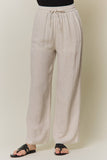 SOLID RELAXED CASUAL PANTS - REP4282