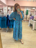 Margaret Turquoise Maxi