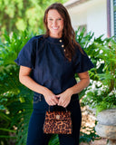 Vivienne Handbag Spotted Saddle