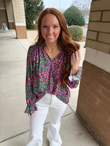 The Lynne Multi Color Leopard Top