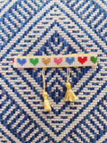 Rainbow Hearts Bracelet