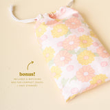 XL Quick-Dry Beach Towel-Daisy Craze Peach