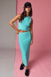 PX17294 Lara Ribbed Knit Two Piece Set