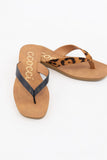 SIA MINIMAL STRAP DESIGN FLIP FLOP THONG SANDALS-A