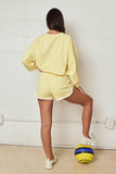 PX19299 Cozy Lounge Short Set Relaxed Fit