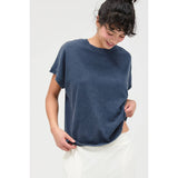 Capped Sleeve Mineral Wash T-Shirt
