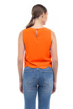 Scalloped Hem Top