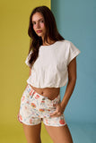 PT17889 Emma Loose Fit Bubble Hem Top