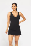 VERSATILE V-NECK ACTIVE DRESS