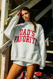 FAVORITE Reversible Mock-Neck Sweatshirt