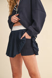 IST6168 KNIT CARDIGAN AND SKIRT SET