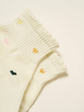 Cropped Crew Grip Sock - Mini Heart
