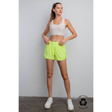RECYCLED ACTIVE SHORT WITH MESH