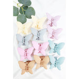 Matte Butterfly Hair Claw