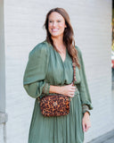 Sloane Studded Crossbody Spotted Saddle