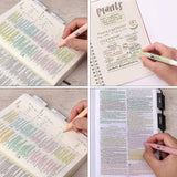 Mr. Pen Gel Highlighters & Pens - 12 Pack No Bleed