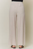 SOLID RELAXED CASUAL PANTS - REP4282