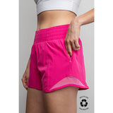 RECYCLED ACTIVE SHORT WITH MESH
