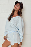 PX19299 Cozy Lounge Short Set Relaxed Fit