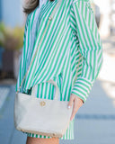 Maren Mini Tote Woven Almond