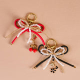 Layered Bows Bag Charm-Luxe Glam